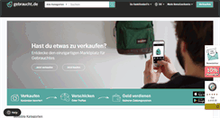 Desktop Screenshot of gebraucht.de