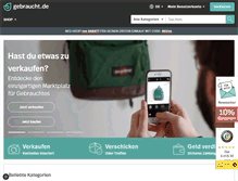 Tablet Screenshot of gebraucht.de